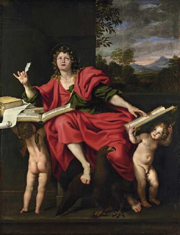 Der Evangelist Johannes. de Domenichino (eigentl. Domenico Zampieri)