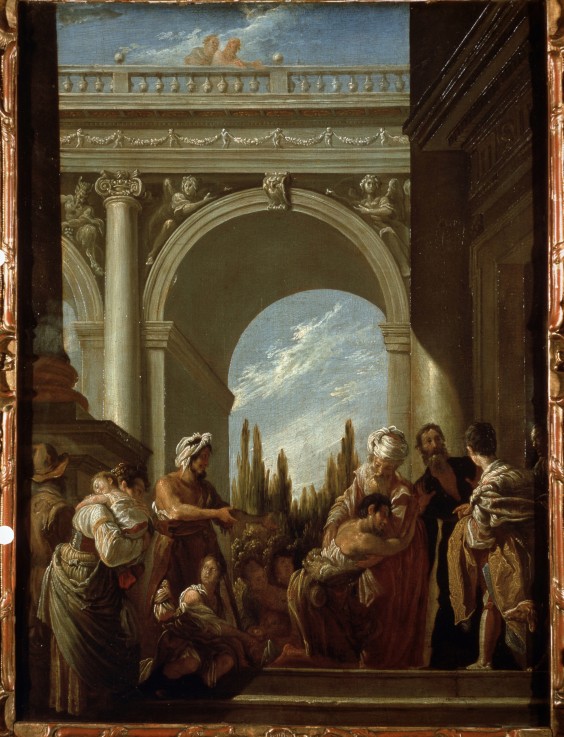 The Parable of the prodigal Son de Domenico Fetti