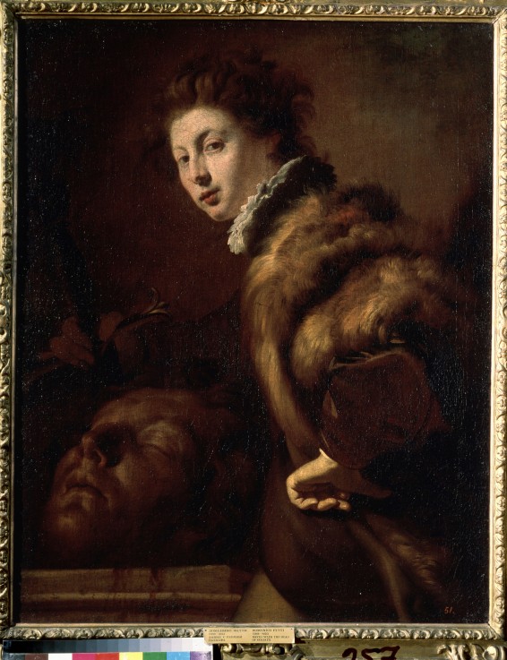 David with the Head of Goliath de Domenico Fetti