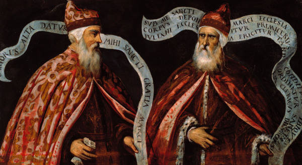 D.Tintoretto /Giustiniano Partecipazio.. de Domenico Tintoretto