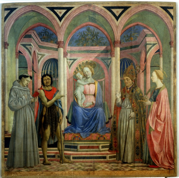 The Santa Lucia de' Magnoli Altarpiece de Domenico Veneziano