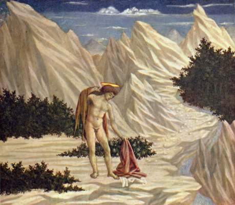 St. John in the Desert de Domenico Veneziano