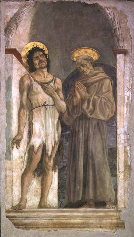 St. John the Baptist and St. Francis of Assisi de Domenico Veneziano