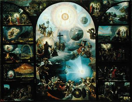 Allegory of the Creation of the Cosmos de Domenicus van Wijnen