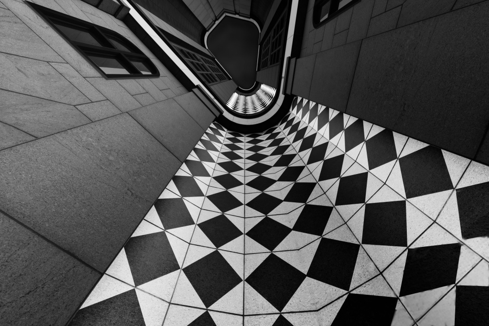 Checkerboard Corner de Dominic Vecchione