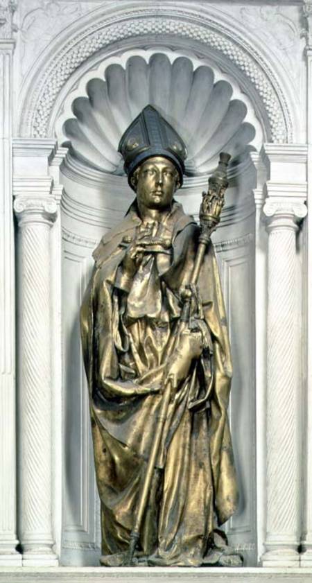 St. Louis of Toulouse, sculpture de Donatello