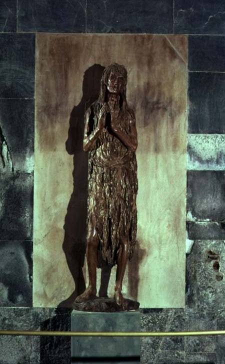 Mary Magdalen: c.1455, wood sculpture, partially gilded de Donatello