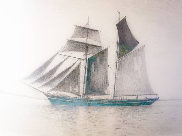 Segelschiff 8 de Doris Beckmann