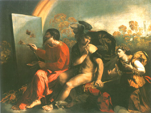 Jupiter, Mercury and the virtue de Dosso Dossi