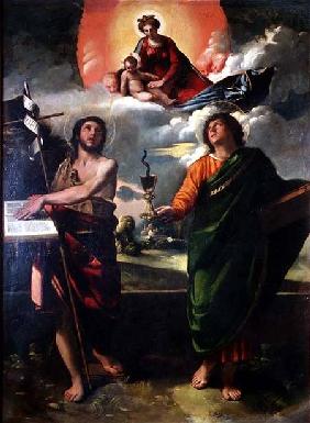 The Apparition of the Virgin to the Saints John the Baptist and St. John the Evangelist