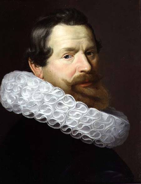 Portrait of a Man Wearing a Ruff de Dutch School