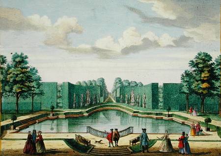 View from the bower over the great lake, from 'Het Zeganplant Kennemerlant', by Hendrick de Leth and de Dutch School