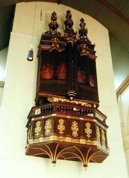 View of the organ de Dutch School