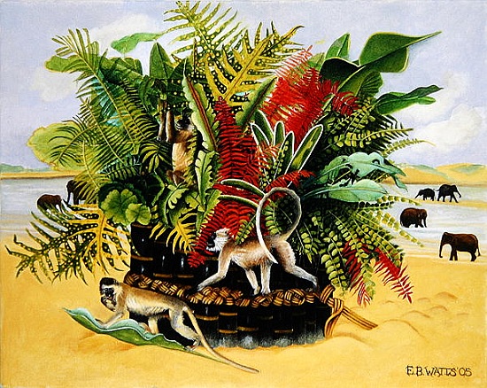 Jungle Still Life de E.B.  Watts