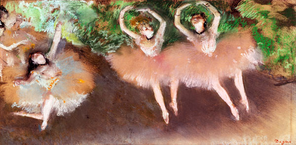 Ballet scene de Edgar Degas