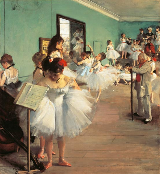 The Dance Class (Dance Examination) de Edgar Degas