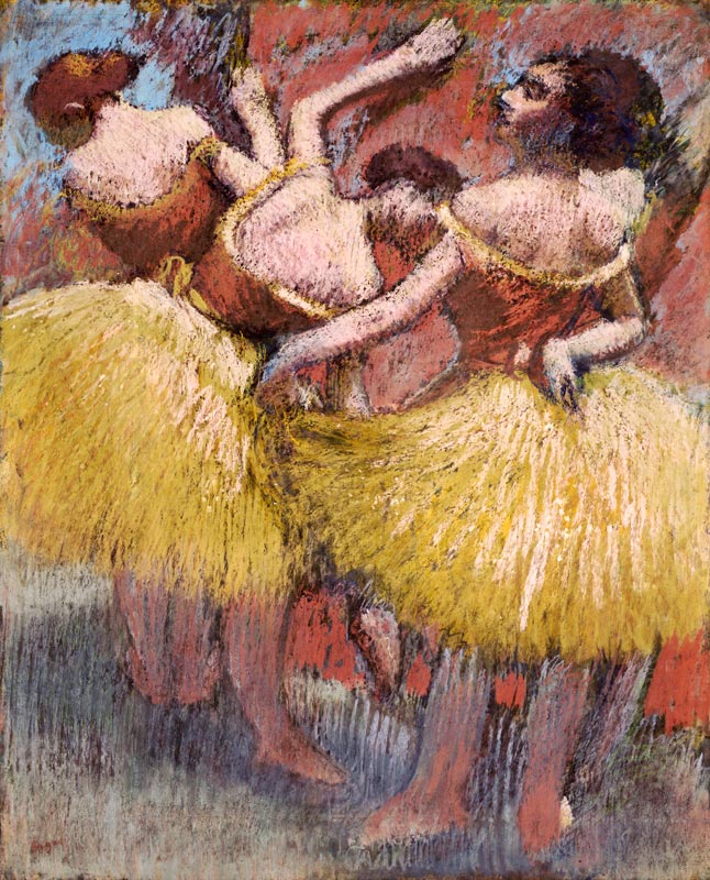 Drei Tänzerinnen de Edgar Degas