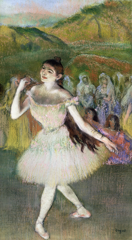 Pink Dancer de Edgar Degas
