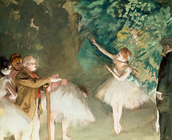Ballet Practice de Edgar Degas