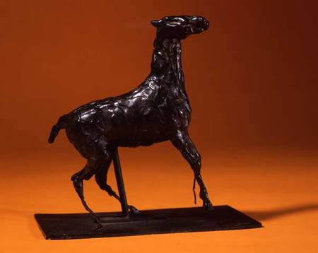 Caracoling Horse de Edgar Degas