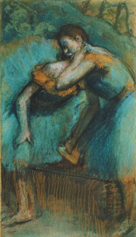 Two Dancers de Edgar Degas