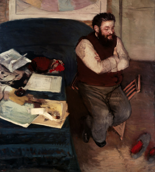 Diego Martelli de Edgar Degas