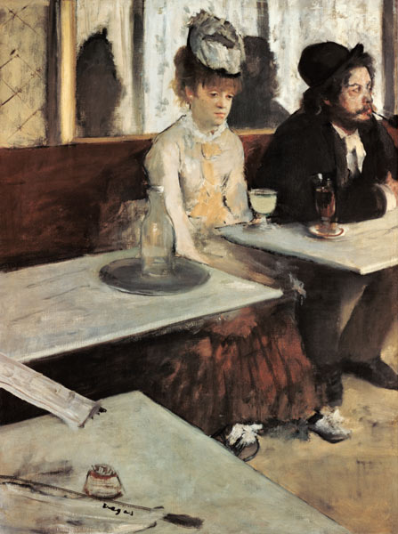 Absinth de Edgar Degas