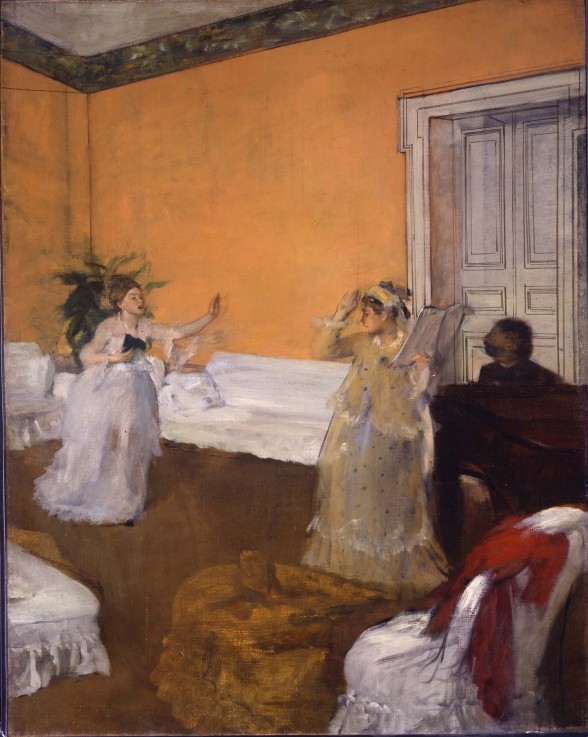 The Song Rehearsal de Edgar Degas