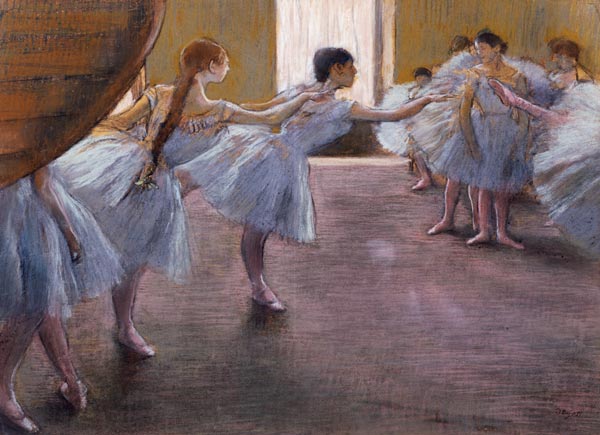 Ballet Rehearsal de Edgar Degas