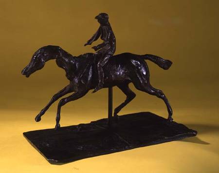 Jockey on a Horse de Edgar Degas