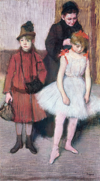 The family Mante de Edgar Degas