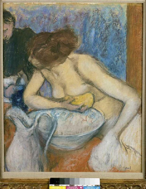 La toilet de Edgar Degas