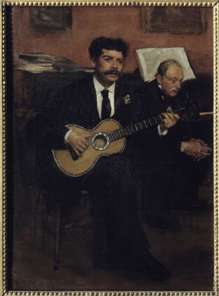 Lorenzo Pagans a.Auguste Degas de Edgar Degas