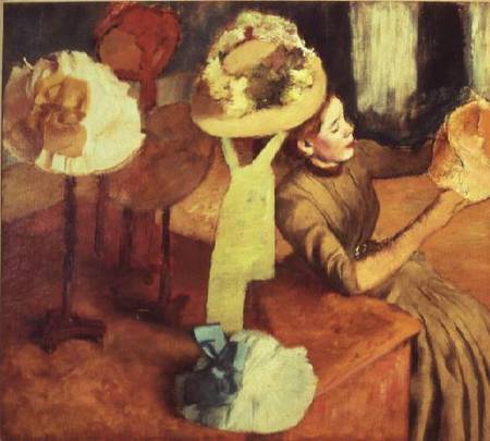 The Millinery Shop de Edgar Degas