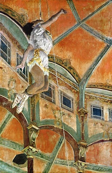 Miss La la at the Cirque Fernando de Edgar Degas