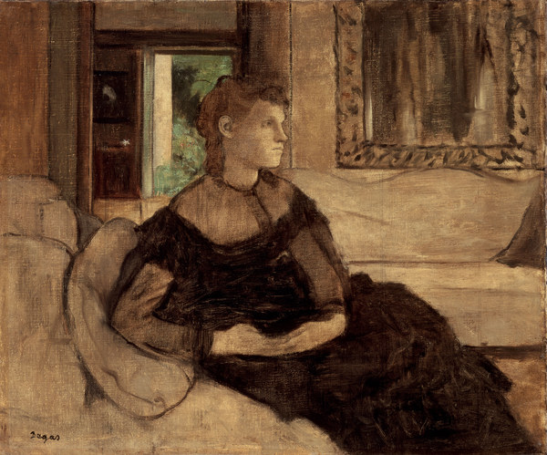 Mme Theodore Gobillard de Edgar Degas
