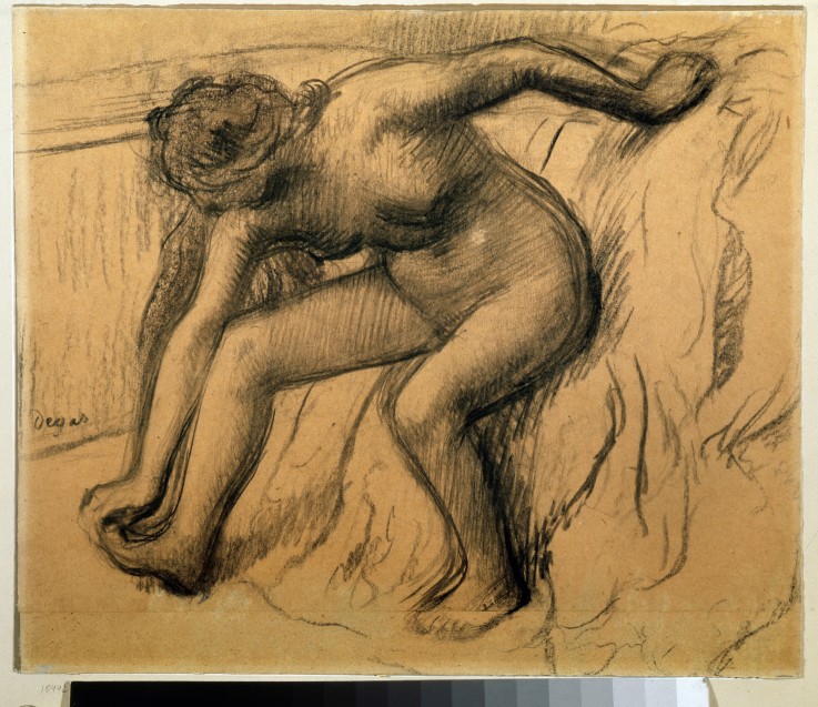 After the Bath de Edgar Degas
