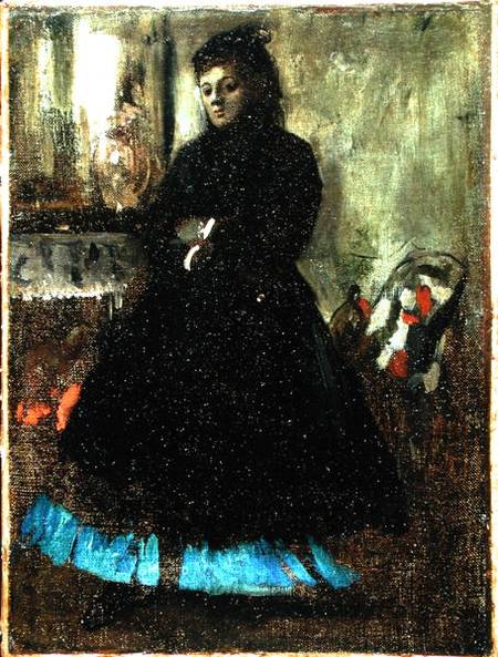 Portrait of Madame Ducros de Edgar Degas