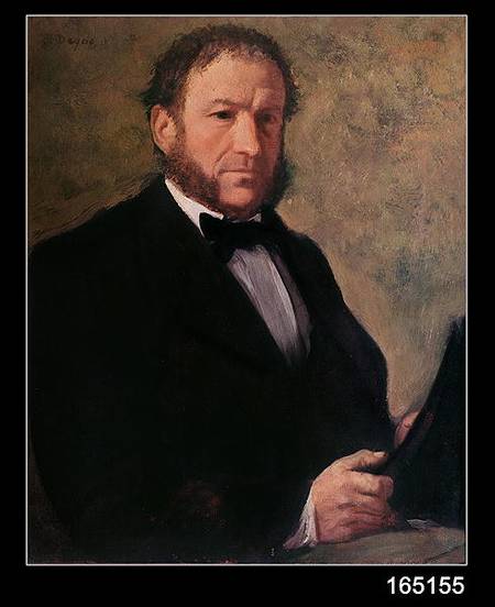 Portrait of Monsieur Ruelle de Edgar Degas