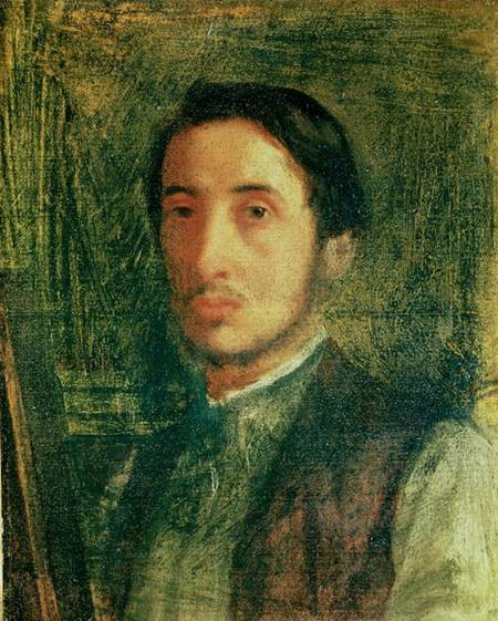 Self Portrait as a Young Man de Edgar Degas