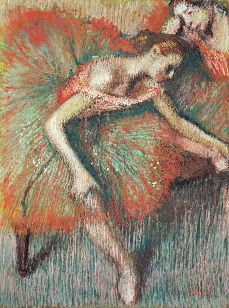 Bailarina Sedentaria de Edgar Degas