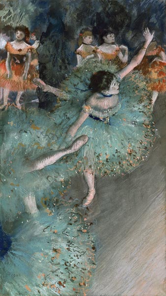 Swaying Dancer (Dancer in Green) de Edgar Degas