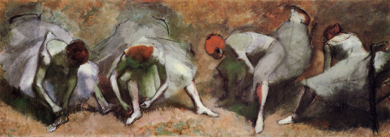 Frieze of Dancers de Edgar Degas