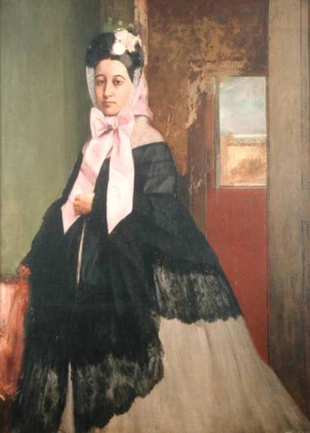 Therese de Gas (1842-95), sister of the artist, later Madame Edmond Morbilli de Edgar Degas