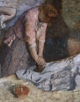 Edgar Degas / The Laundresses / Detail