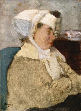 Woman with a Bandage