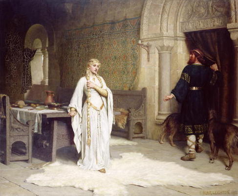 Lady Godiva, 1892 (oil on canvas) de Edmund Blair Leighton
