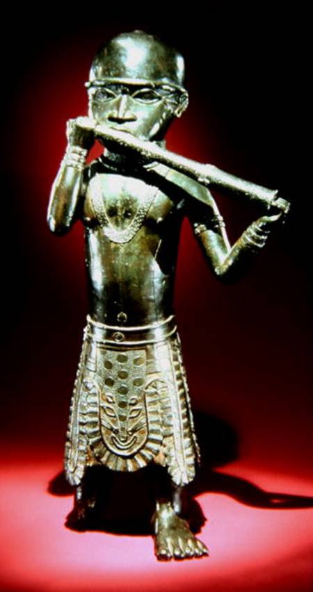 Hornblower, from Benin, Nigeria de Edo  Culture