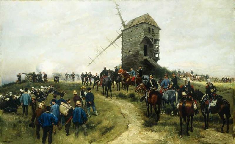 Memory of the great manoeuvre de Edouard Detaille