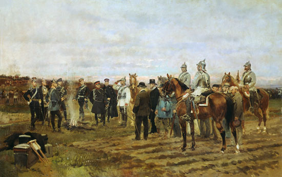 The Hostages: Souvenir of the 1870-71 Campaign de Edouard Detaille